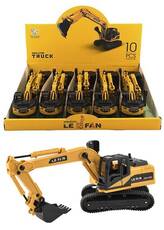 Bagr plast/volný chod/18cm/Teddies