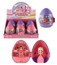 Princezna ve vajíčku + doplňky/11cm//Teddies