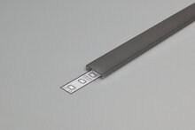 Difuzor C klik černý pro lištu CORNER10 SURFACE10  GROOVE10 2m