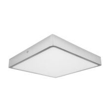 Palnas 61003610 EGON čtver.chrom strop. sv. LED, 16W, 4000K/1280lm, IP44