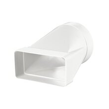 Redukce na potrubí VENTS 511 - prům. 100/55x110mm PVC