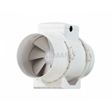 Potrubní ventilátor VENTS TT 100 - model s kuličkovými ložisky.