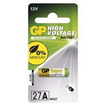 Alkalická speciální baterie GP 27AF (MN27, V27GA) 12 V, 1 ks