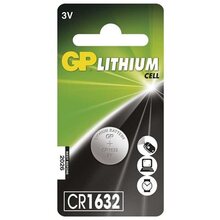 Lithiová knoflíková baterie GP CR1632, blistr B15951