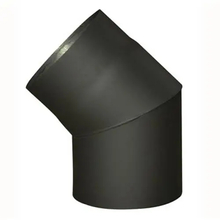 Koleno kouřové 145mm/45°; siln. 1,5mm ČER.