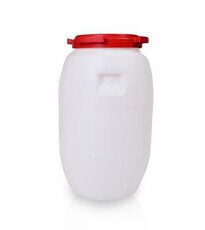 Sud 60L bílý s červen.víkem šroubovací/2uši