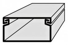 Lišta PVC 40x20 2m EIP POLYPROFIL