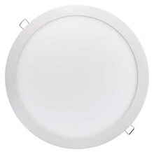 LED panel 297mm, kruhový vestavný bílý, 24W neutrální bílá ZD1152