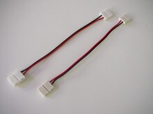 LED klik  SPOJKA  pro LED pásek 8mm d- 14cm s kabelem