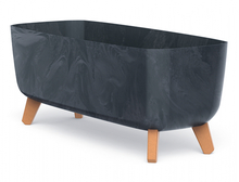 Truhlík samozav.GRACIA CASE BETON 58x24x24/4nožič.antrac.