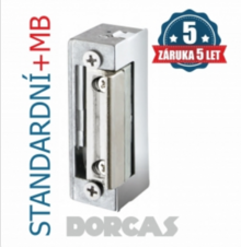 ELEKTRICKÝ ZÁMEK DORCAS 54NDF: STANDARDNÍ + MECHANICKÁ BLOKÁDA; 8-12V AC/DC