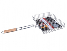 Koš grilovací pochr. ocel 67x32x26x6cm BBQ