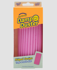 Houbička na utírání prachu Damp Duster růžová