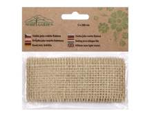 Stuha juta 5cm/2m natural