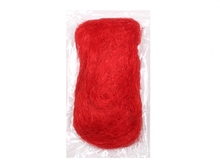 Vlákno sisal 50g červený