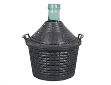 Demižon 15l plast. koš