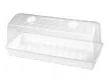 Miniskleník s ventilací 47x20x20cm bílý