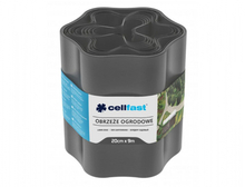 Obruba 9x 0,2m zvlněná antracit