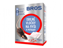 Bros-Obilné vločky na Myši a potkany 5x20g