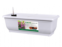 Truhlík samozav.TORENIE MODERN 60cm/bílý mat