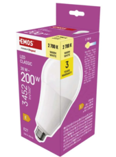 LED žárovka Classic A95 / E27 / 28 W (200 W) / 3452 lm / teplá bílá ZQ5E91