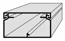 xxxxxxxxxxxxLišta PVC 60x40 2m EIP POLYPROFIL