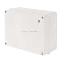 Krabice SolidBox 68220 IP65, 280x220x174mm, plné víko, hladké boky