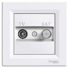 EPH3400121 Asfora - zásuvka TV-SAT, koncová - 1 dB - bílá