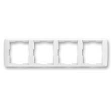 Čtyřrámeček ABB Element 3901E-A00140 01 bílá/ledová bílá