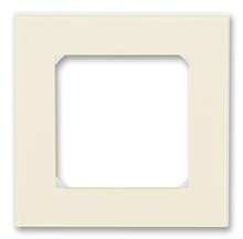 Rámeček ABB Levit 3901H-A05010 17 slonová kost/bílá