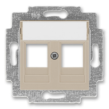 5014H-A01018 18 KRYT ZÁSUVKY DAT., MACCHIATO