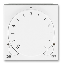 3292H-A10101 01 Termostat univerzální s otočným nastavením teploty bílá/ledová bílá