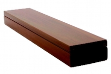 Lišta MALPRO 40x40 imitace tmavého dřeva D1005-8835K