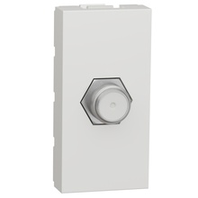 Zásuvka TV F-konektor Schneider Electric Nová Unica NU346818, 1M, bílá