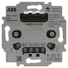 2CKA006800A3045 PŘÍSTROJ SPÍNACÍ FLEX SE DVĚMA RELÉ 64821 U-500