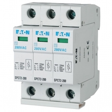 SPCT2-280/3 Svodič přepětí třídy T2 (II C) modulový 3pól Un=280V EATON 167595