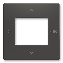 Zoni 3299T-A40100 237 Kryt pro přístroje s plovoucím krytem matná černá