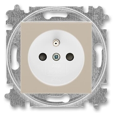 6619H-A06357 18 Levit zásuv. s clonkami MACCHIATO / BÍLÁ