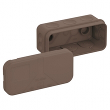 SPELSBERG KRABICE 2K-MINI-L/BR MINI 25 ROZBOČOVACÍ PRÁZDNÁ HNĚDÁ IP55 89X43X38MM 34400801