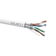 SXKD-6A-STP-LSOH-B2ca CAT6A Instalační kabel Solarix  stínění párů