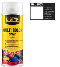Sprej Primer color bílá (RAL9003) 400ml DISTYK