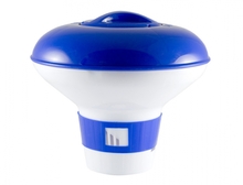 B-Chlorinátor/dávkovač/malý/plovoucí/23cm