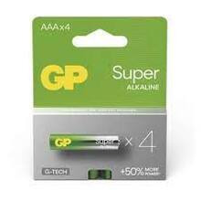 Alkalická baterie GP Super AAA (LR03) B01114