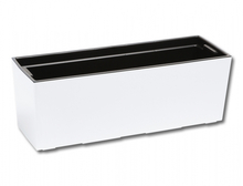 Truhlík BEGONIA PROUTÍ 56x19x19cm/bílá