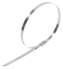 Kovová svazovací páska; Steel; 4,6×840mm / 100ks