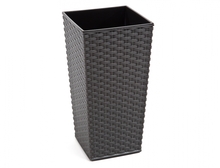 Obal FINEZIA RATTAN 40x40x75cm/antracit