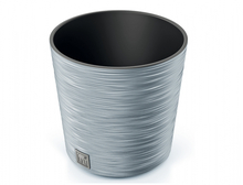 Obal FURU ROUND d25x25cm/2v1/sv.šedý