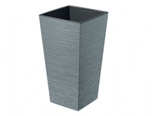 Obal FURU SQUARE 24x24x45cm/2v1/sv.šedý