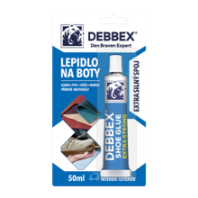 Lepidlo na boty SHOE GLUE 50ml DEBBEX