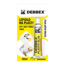 Lepidlo na plasty PLASTIC GLUE 50ml DEBBEX